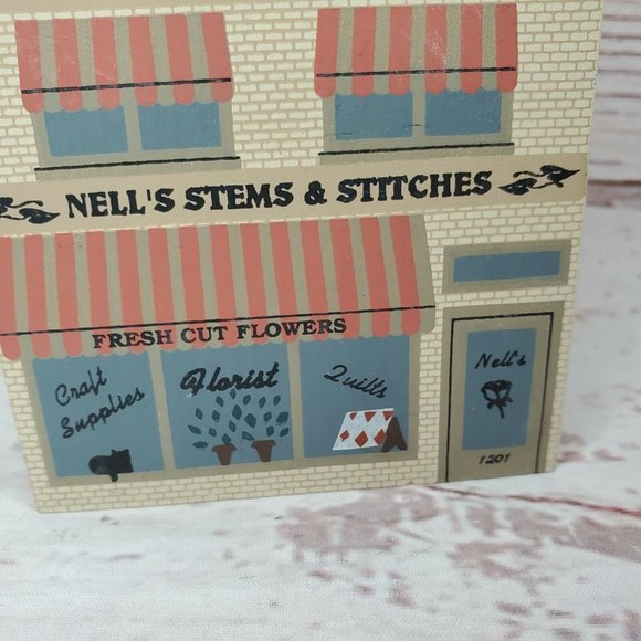 Vintage Nells Stems & Stitches The Cats Meow Shelf Sitter Faline 91 Home Décor - Picture 2 of 9